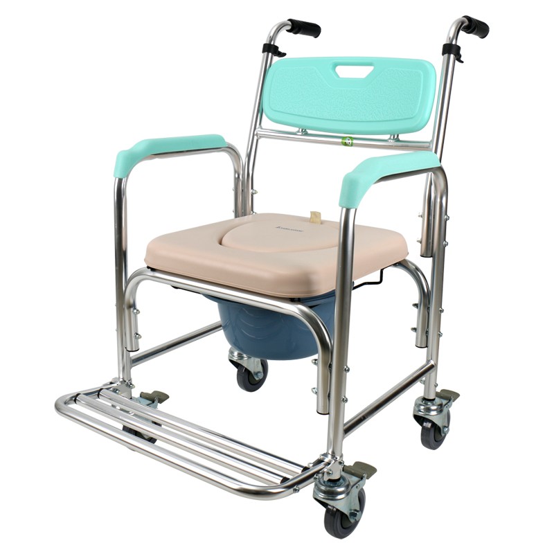 FZK-4301 帶輪固定便椅