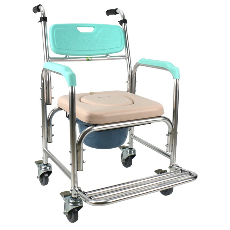 FZK-4301 帶輪固定便椅